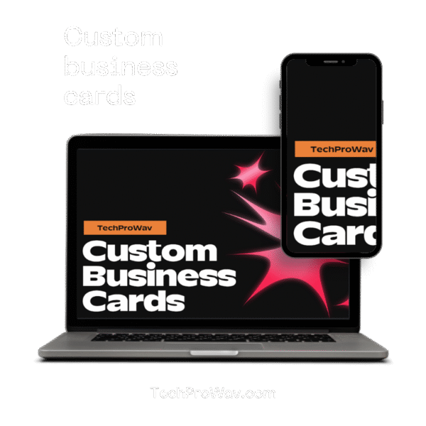 Custom business cards