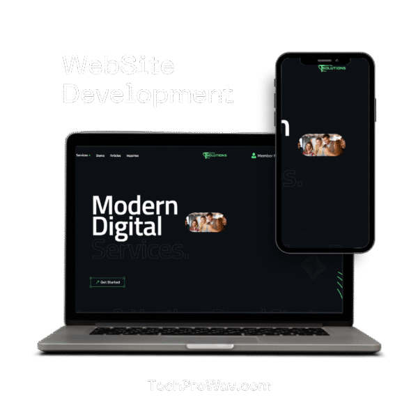 Custom Website Application Development